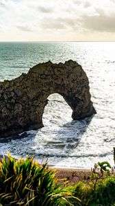 Preview wallpaper rock, arch, sea, landscape