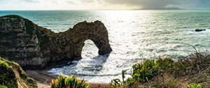 Preview wallpaper rock, arch, sea, landscape