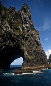 Preview wallpaper rock, arch, sea, nature