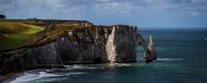 Preview wallpaper rock, arch, sea, cliff, landscape