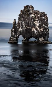 Preview wallpaper rock, arches, shore, nature, landscape