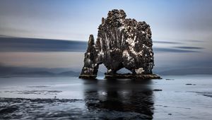 Preview wallpaper rock, arches, shore, nature, landscape