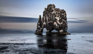 Preview wallpaper rock, arches, shore, nature, landscape