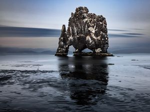 Preview wallpaper rock, arches, shore, nature, landscape