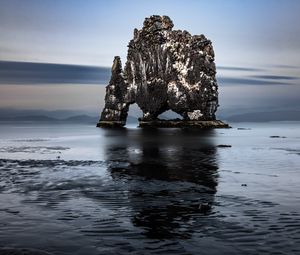 Preview wallpaper rock, arches, shore, nature, landscape