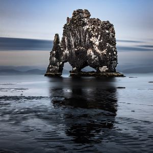 Preview wallpaper rock, arches, shore, nature, landscape