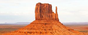 Preview wallpaper rock, canyon, desert, brown, landscape