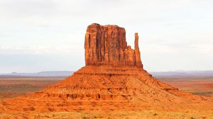 Preview wallpaper rock, canyon, desert, brown, landscape