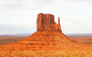 Preview wallpaper rock, canyon, desert, brown, landscape