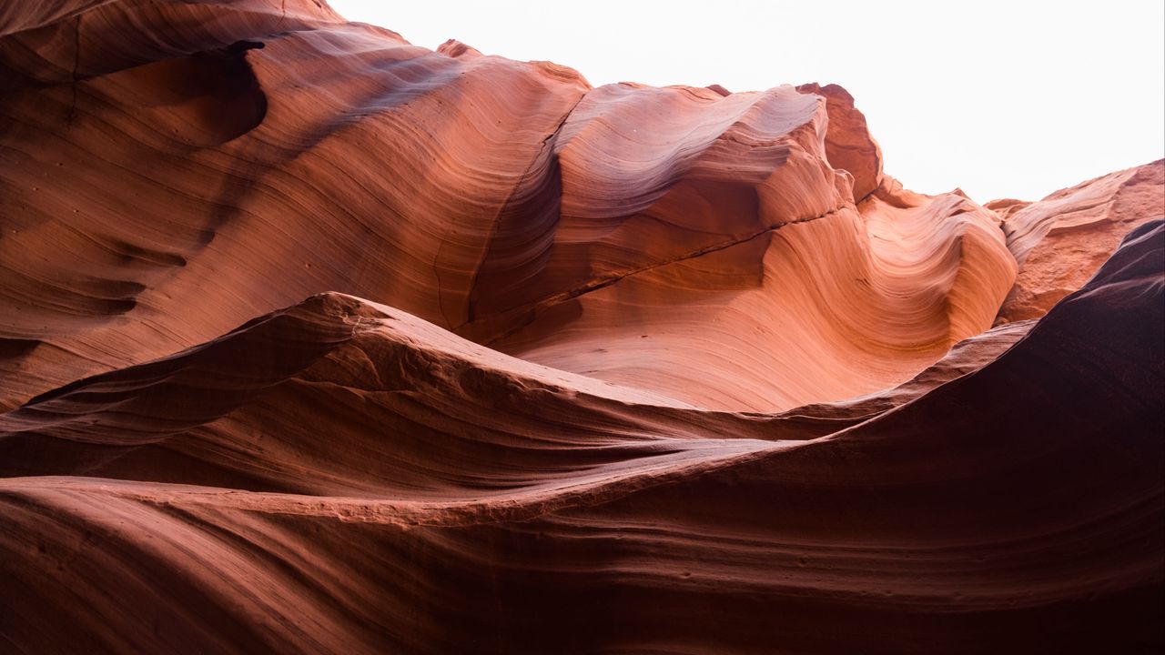Wallpaper rock, canyon, relief, shadows
