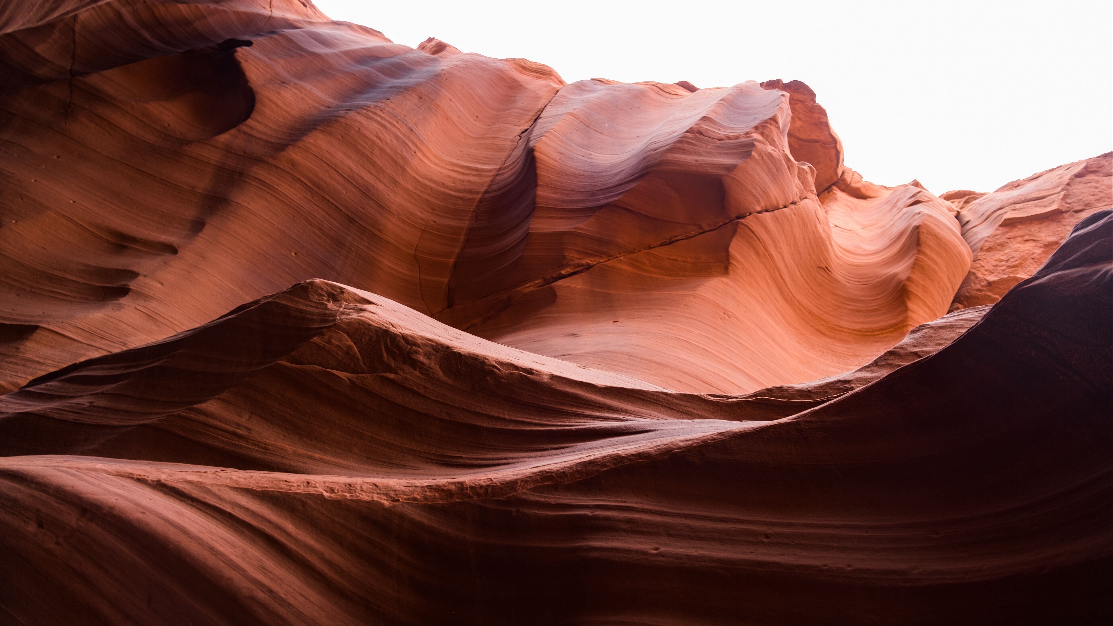 Download wallpaper 3840x2160 rock, canyon, relief, shadows 4k uhd 169