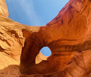 Preview wallpaper rock, canyon, sky, nature