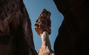 Preview wallpaper rock, cave, nature, dark