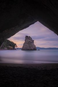Preview wallpaper rock, cave, water, dark
