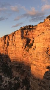 Preview wallpaper rock, cliff, canyon, landscape