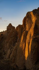 Preview wallpaper rock, cliff, landscape, nature