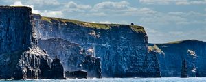 Preview wallpaper rock, cliff, sea, crag