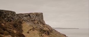Preview wallpaper rock, cliff, sea, landscape, nature