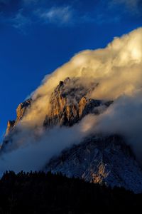 Preview wallpaper rock, fog, nature