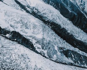 Preview wallpaper rock, glacier, surface, ice, snow