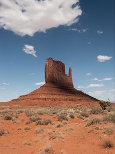 Preview wallpaper rock, mountain, peak, canyon, desert