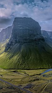 Preview wallpaper rock, mountain, valley, landscape