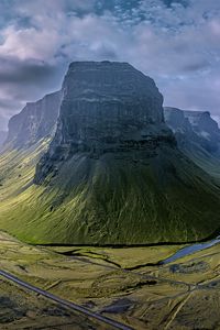 Preview wallpaper rock, mountain, valley, landscape