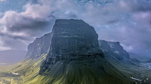 Preview wallpaper rock, mountain, valley, landscape