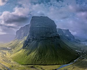 Preview wallpaper rock, mountain, valley, landscape