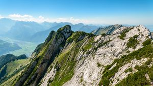 Preview wallpaper rock, mountains, landscape, nature