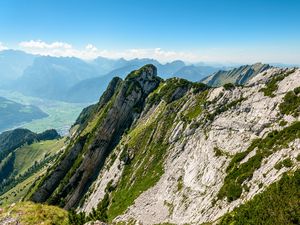 Preview wallpaper rock, mountains, landscape, nature