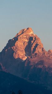 Preview wallpaper rock, mountains, relief, landscape