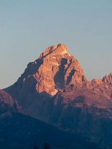 Preview wallpaper rock, mountains, relief, landscape