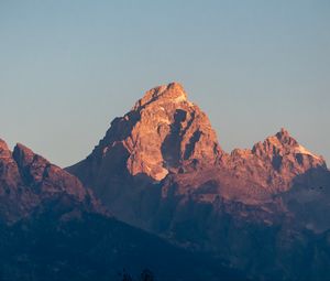 Preview wallpaper rock, mountains, relief, landscape