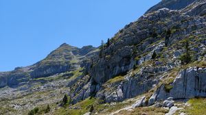 Preview wallpaper rock, mountains, stones, relief, nature
