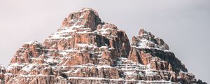 Preview wallpaper rock, peak, forest, trees, nature