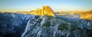 Preview wallpaper rock, peak, mountains, landscape, nature