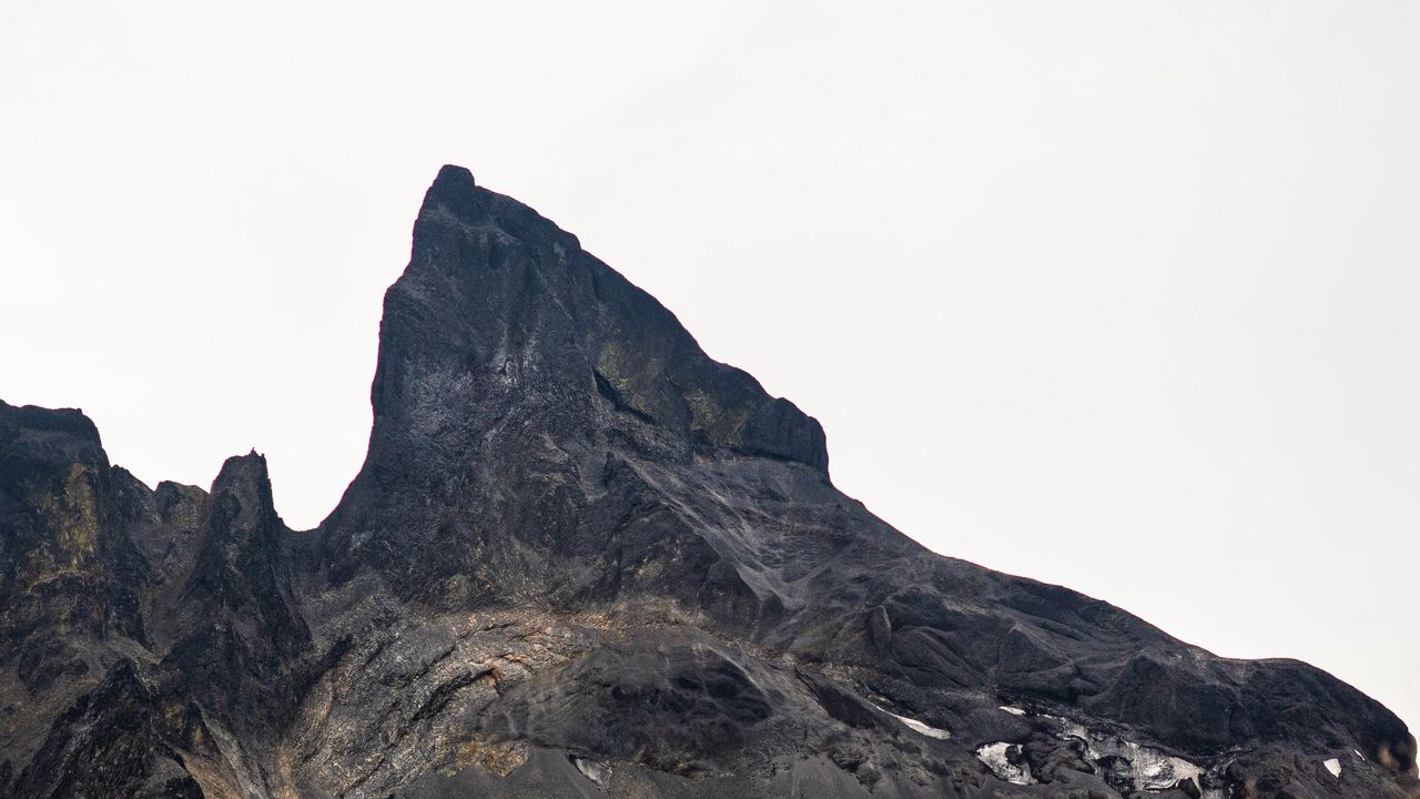 Wallpaper rock, peak, mountains, slope