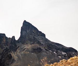 Preview wallpaper rock, peak, mountains, slope