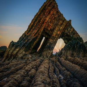 Preview wallpaper rock, relief, nature, sky