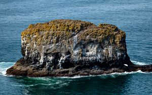 Preview wallpaper rock, relief, sea, nature