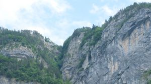 Preview wallpaper rock, relief, trees