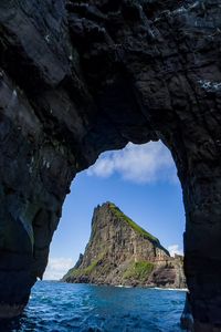 Preview wallpaper rock, sea, arch, nature, landscape