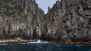 Preview wallpaper rock, sea, coast, nature