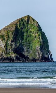 Preview wallpaper rock, sea, coast, landscape