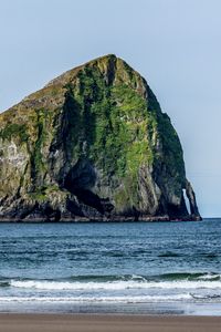 Preview wallpaper rock, sea, coast, landscape