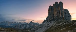 Preview wallpaper rock, slope, stones, nature