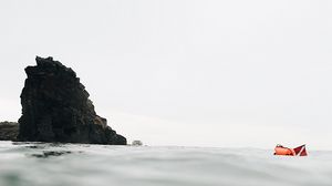 Preview wallpaper rock, stone, sea, water
