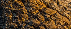 Preview wallpaper rock, stone, surface, texture, brown