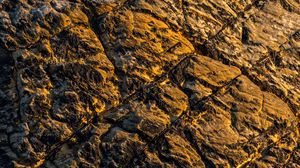 Preview wallpaper rock, stone, surface, texture, brown